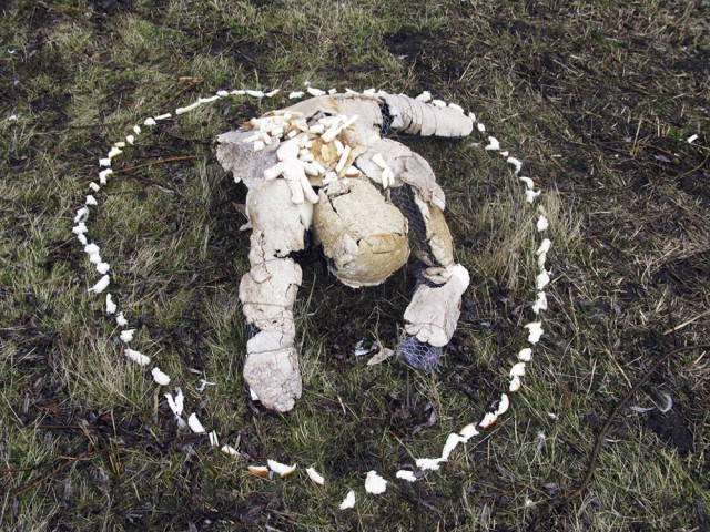 Breadman four face down (The Breadman Project), 2009