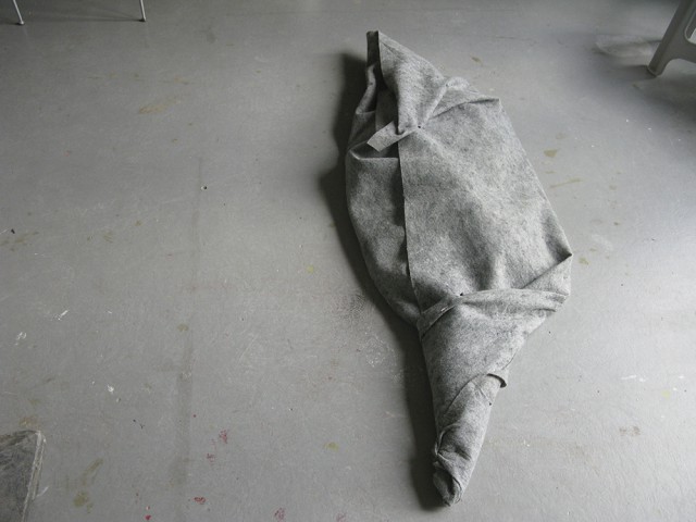 Breadman shroud (The Breadman Project), 2009